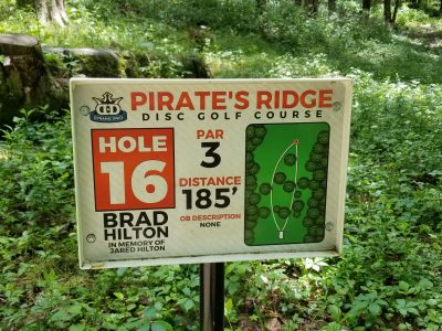 Disk Golf Pirates Ridge